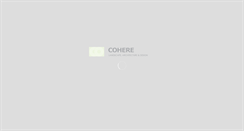 Desktop Screenshot of coheredesign.com